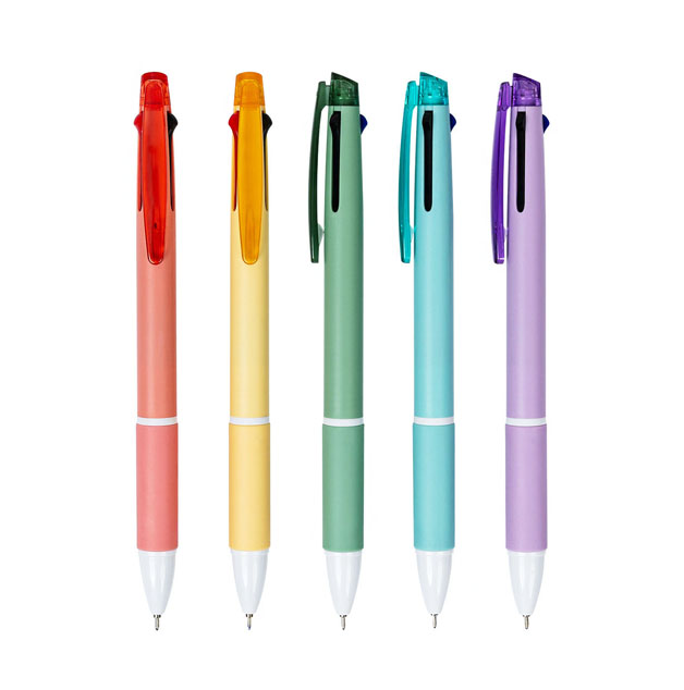 하이온 니들 3색펜